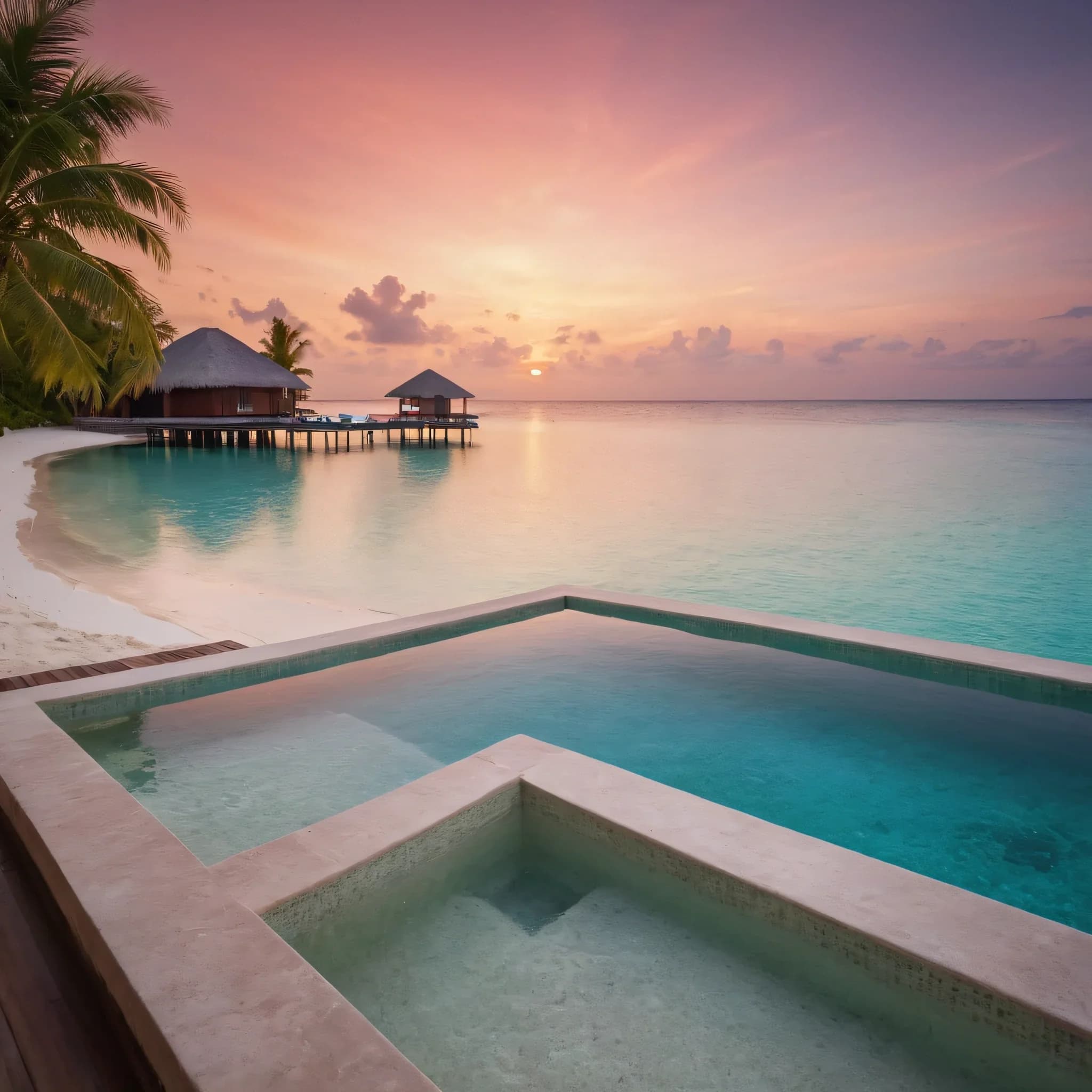 Maldives landscape