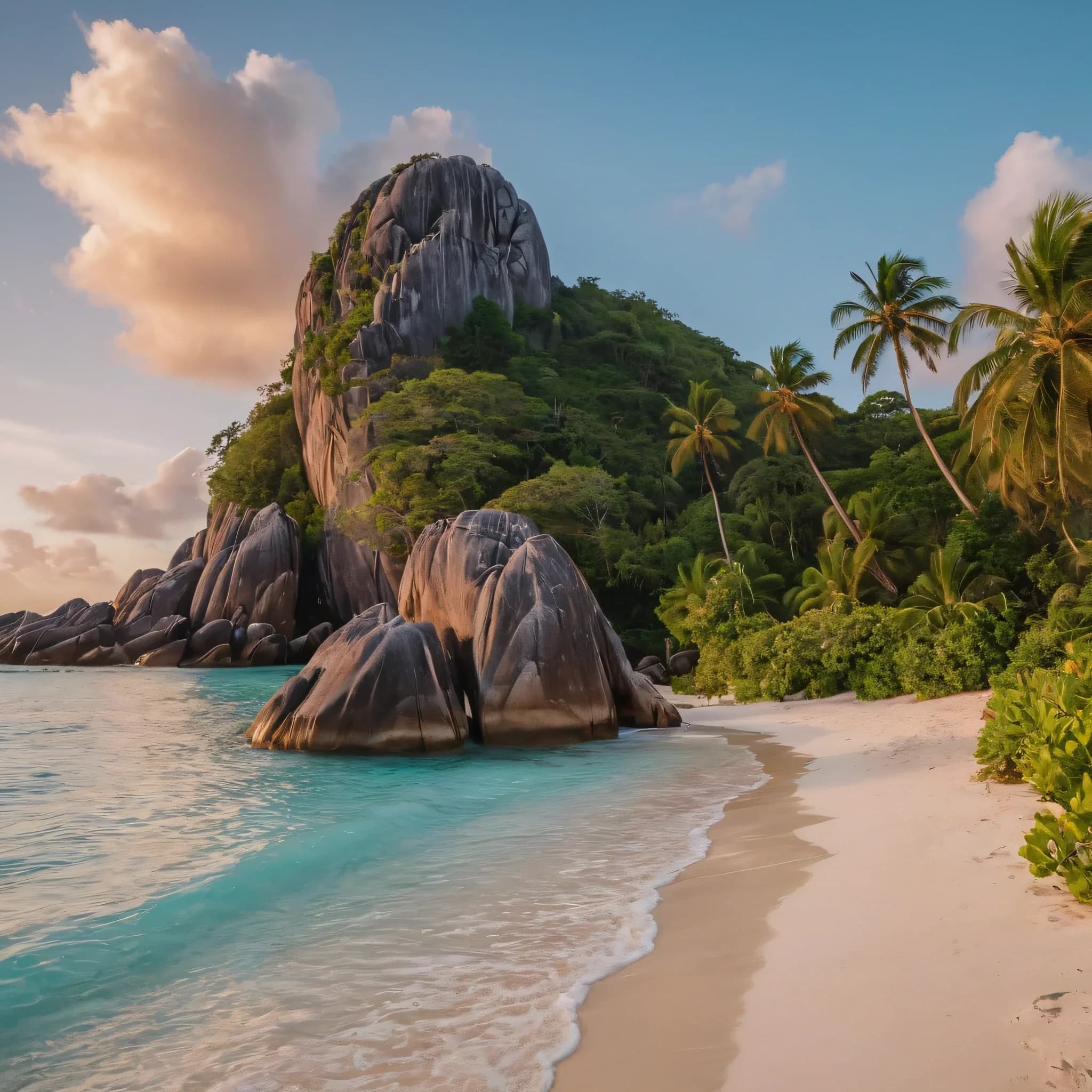 Seychelles landscape